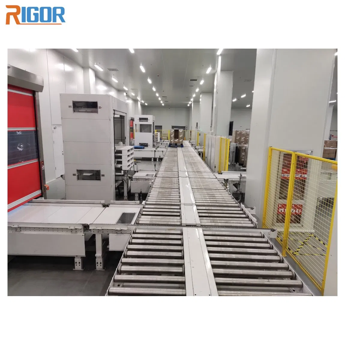 Industrial Roller Conveyor Solutions for Streamlined Pallet Transport