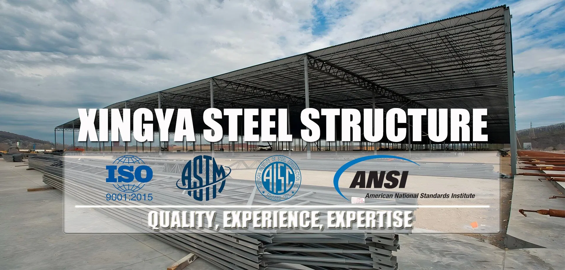 Automated Steel Structures Buildings Warehouse for Robotics Integration