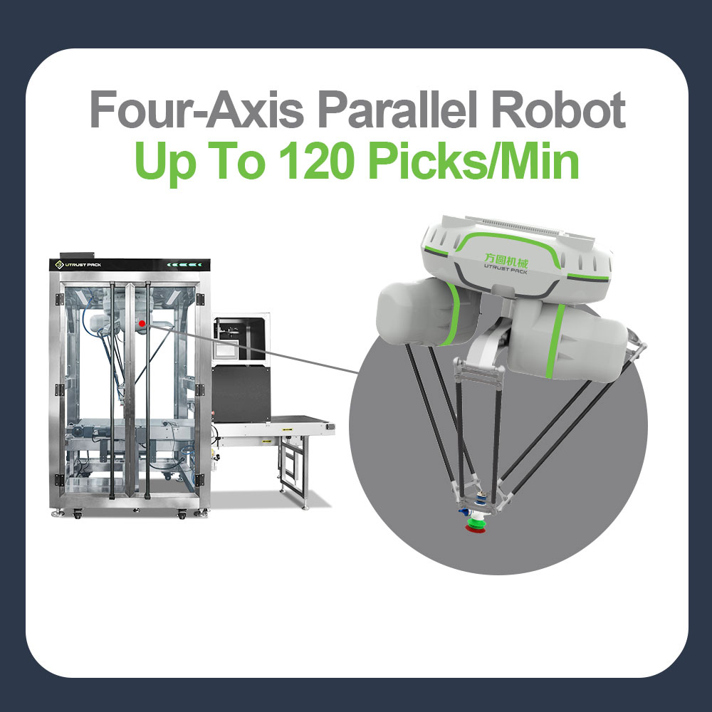 Factory Direct Sales Industrial Intelligent Delta Vector Anki Picking Robots for Food Sorting Packaging Line