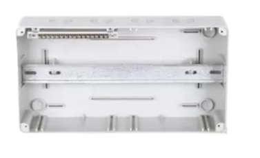 AW-TF New Merlin Series 12-way 100A 220/380V Indoor Lighting Distribution Box Concealed (TSM) with ABS Material