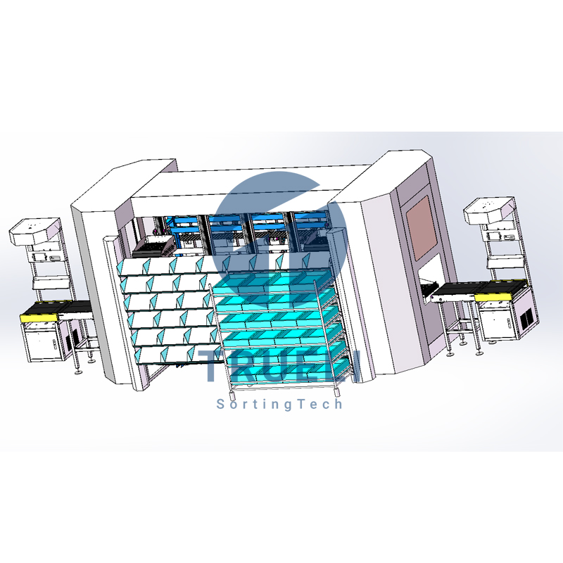 Truelisort 3D Parcel Sorting Put Wall for Intelligent Logistics Solutions High Efficiency Optimized