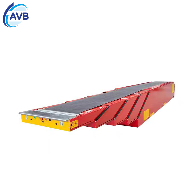 Extendable Belt Conveyor Material Handling Equipment Telescopic Mobile Conveyor Box Transfer System