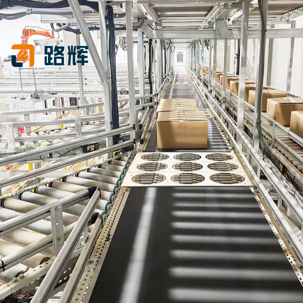 Luhui High Performance Swivel Wheel Sorter Automated Parcel Handling Equipment For Logistics Express Retail