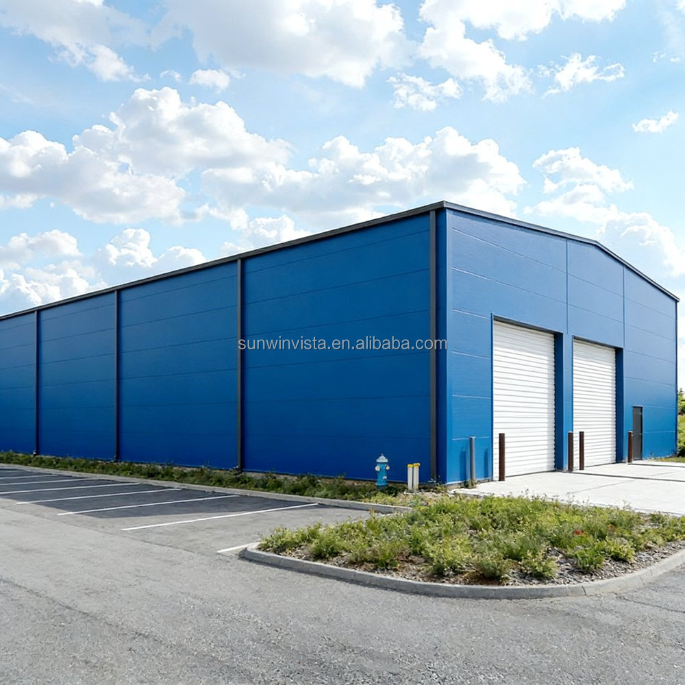 Large Span Prefabricated Steel Structure Oil Chemical Production Plant Workshop Logistics Warehouse And Factory Construction