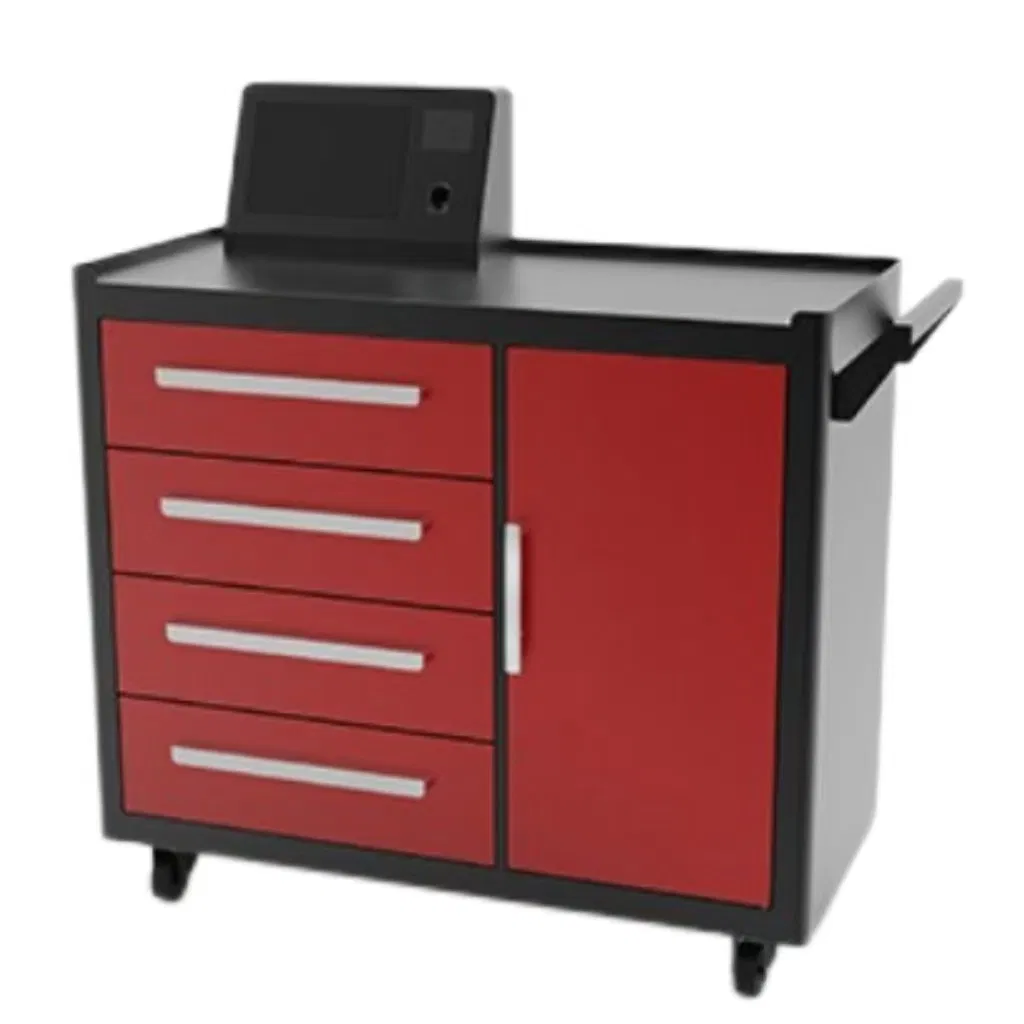 Customized Sheet Metal High-Capacity Warehouse Mobile Tool Cabinet