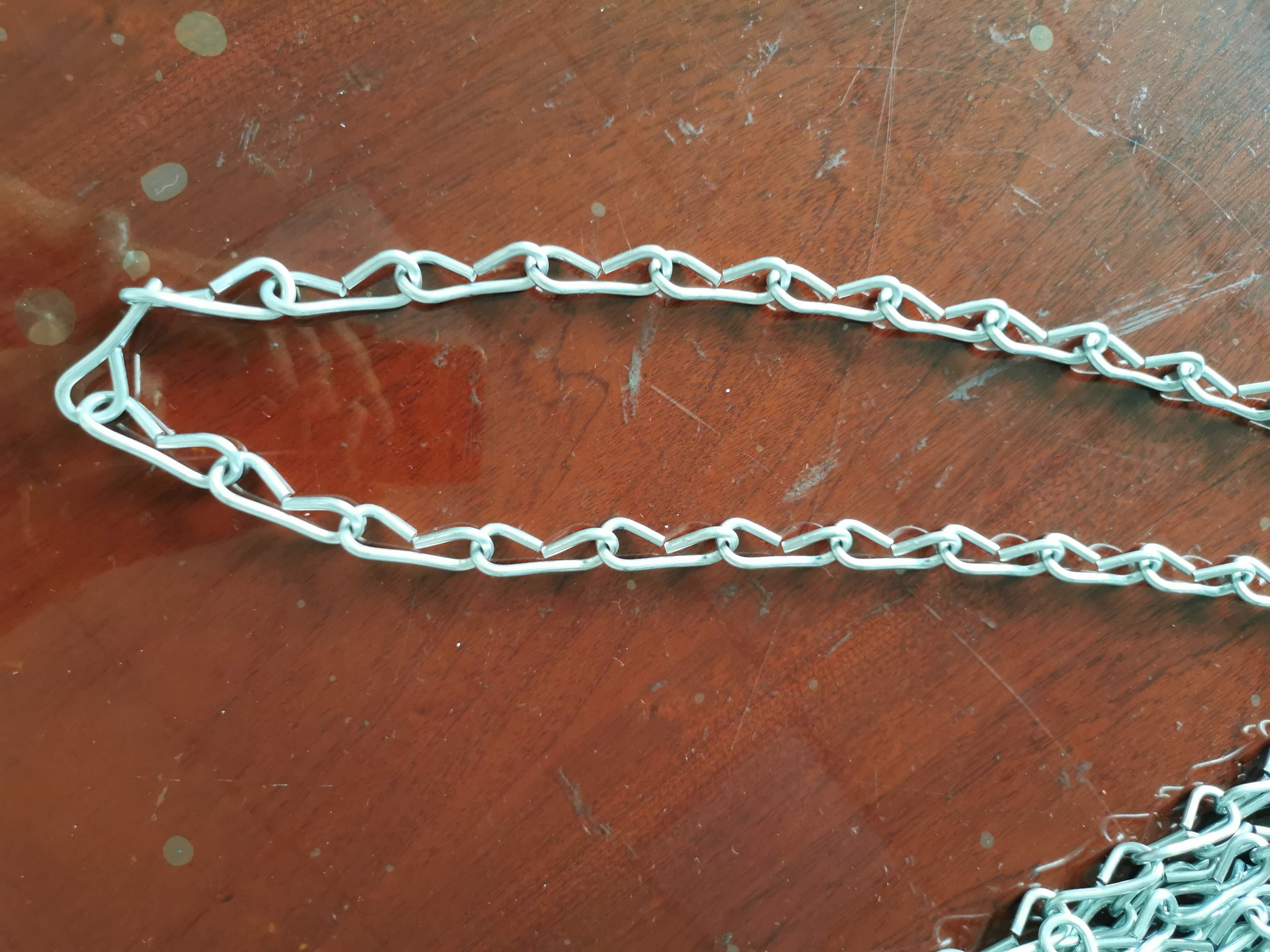 8 Shape Automatic Chain Making Machine