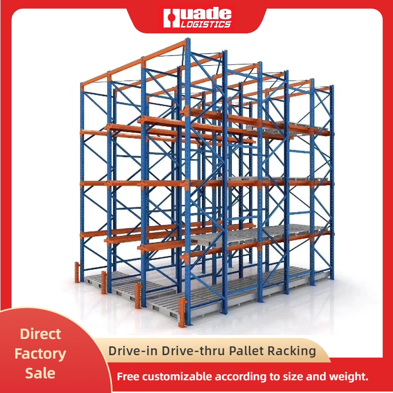 Automated Drive-in Drive-Through Racking System Solution for Intelligent Warehouse and Industrial Storage