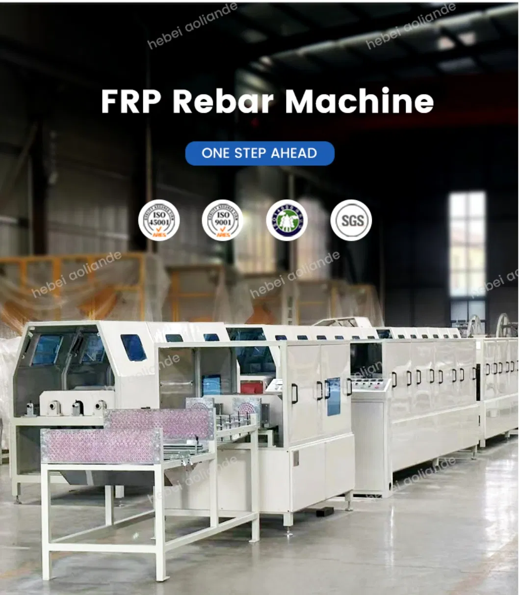 High-Efficiency FRP Rebar Production Line for Global Distribution
