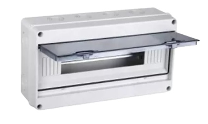 AW-TF New Merlin Series 12-way 100A 220/380V Indoor Lighting Distribution Box Concealed (TSM) with ABS Material