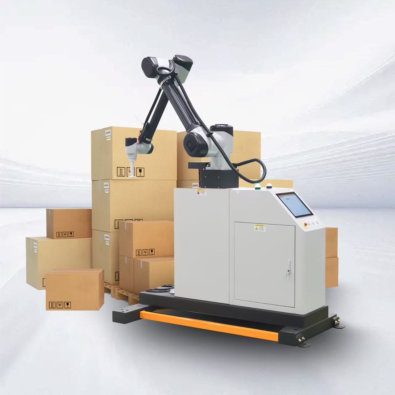 Collaborative robot Palletizing 45kg Payload Cardboard Box Handling and Packing