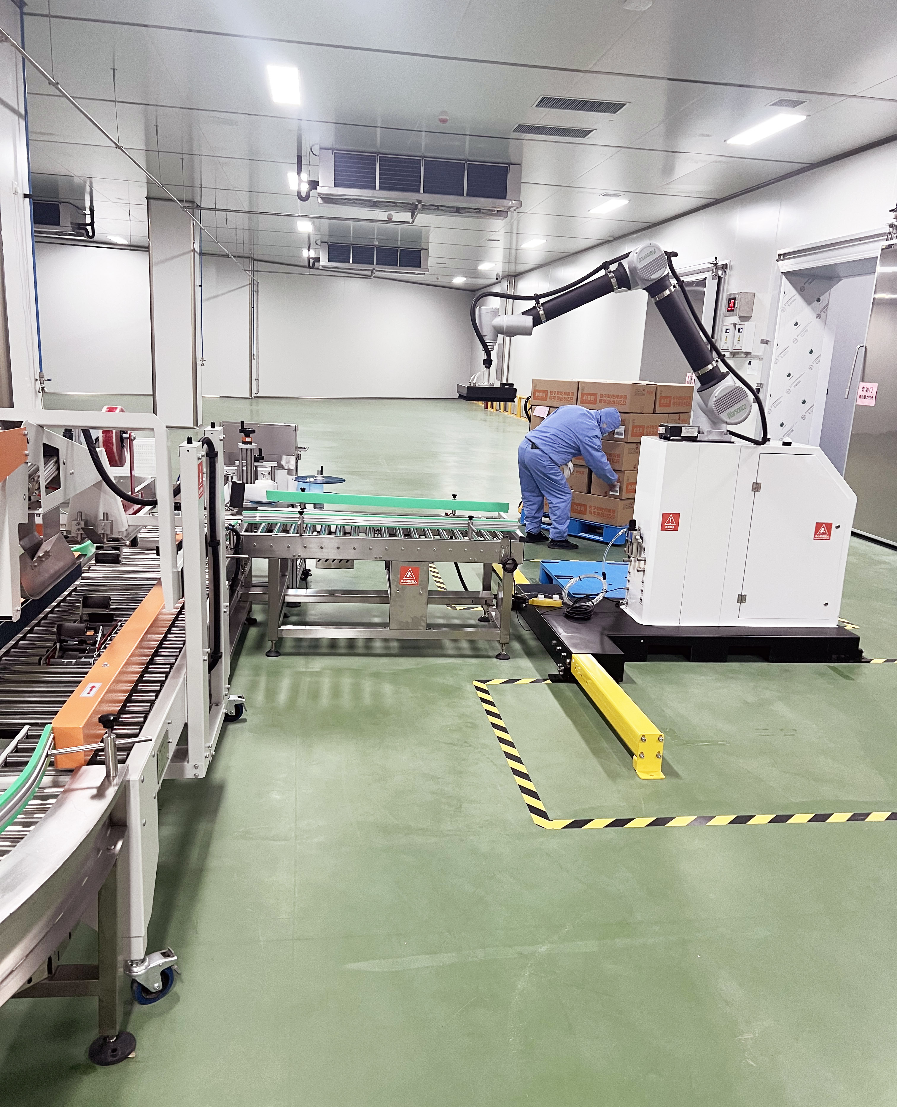 Palletizing Robotic Palletizing Picking Loading Robot Arm Handing Gripper Collaborative Palletizer