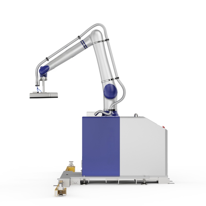 Intelligent Energy Saving Lifting Type Palletizing Robot 25kg PLC Gearbox Motor 5-Axis Control IP67 Rated for Industrial Use