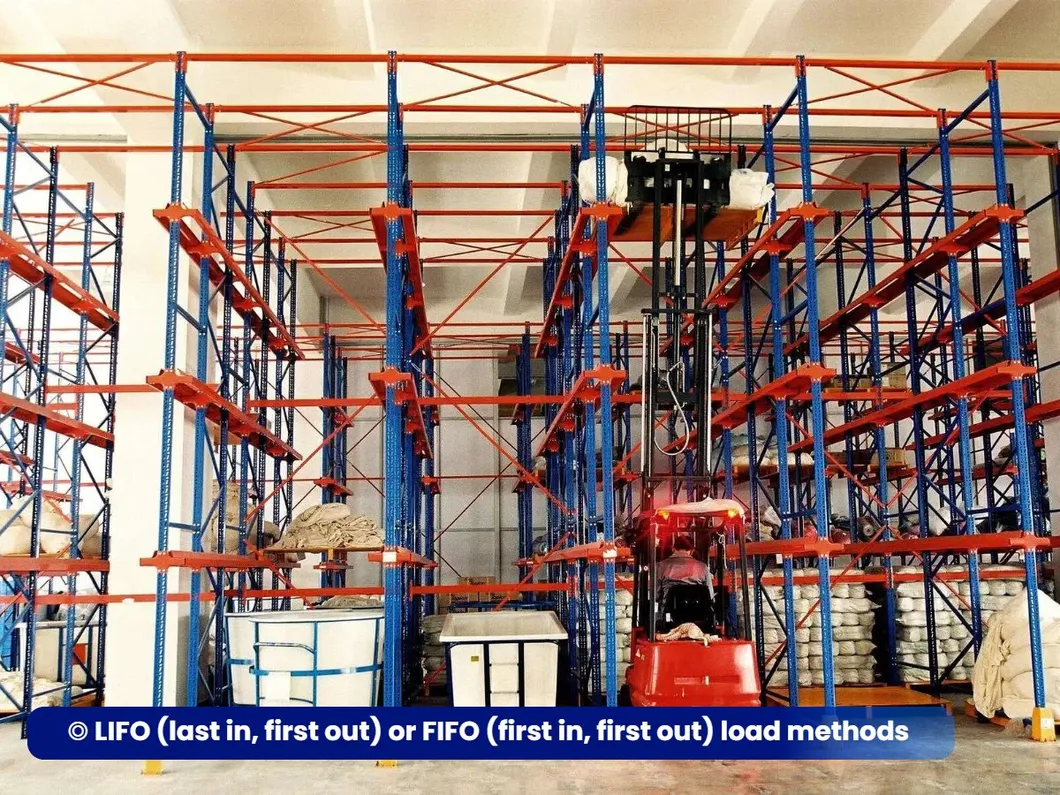 Drive-in Drive-Through Racking System