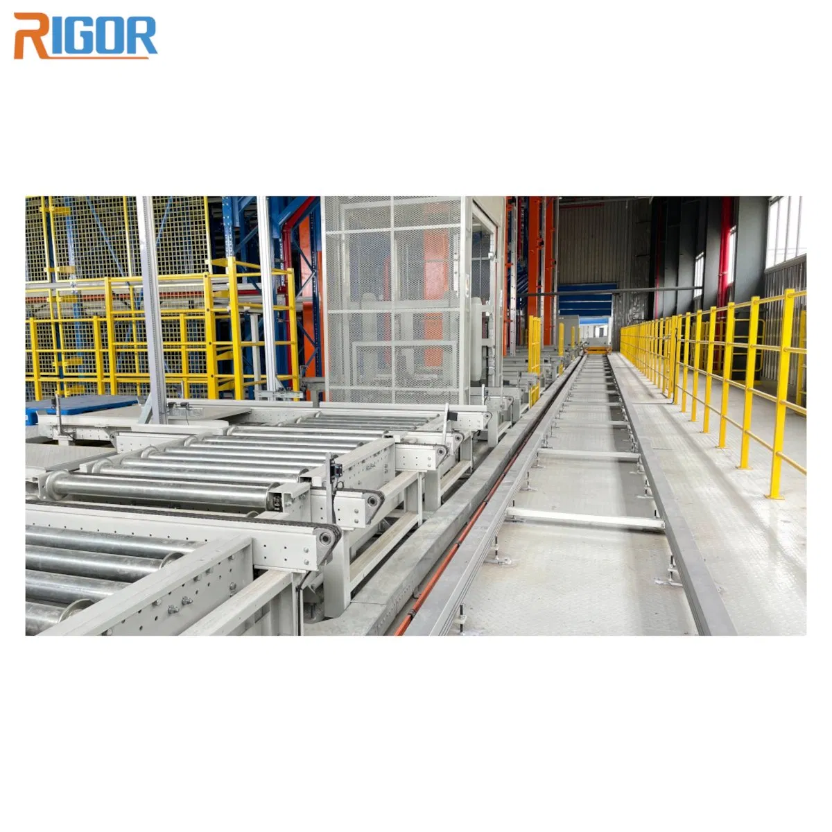 High-Performance Conveyor Pallet Rgv Roller Chain Conveyor System for Warehouse Solutions