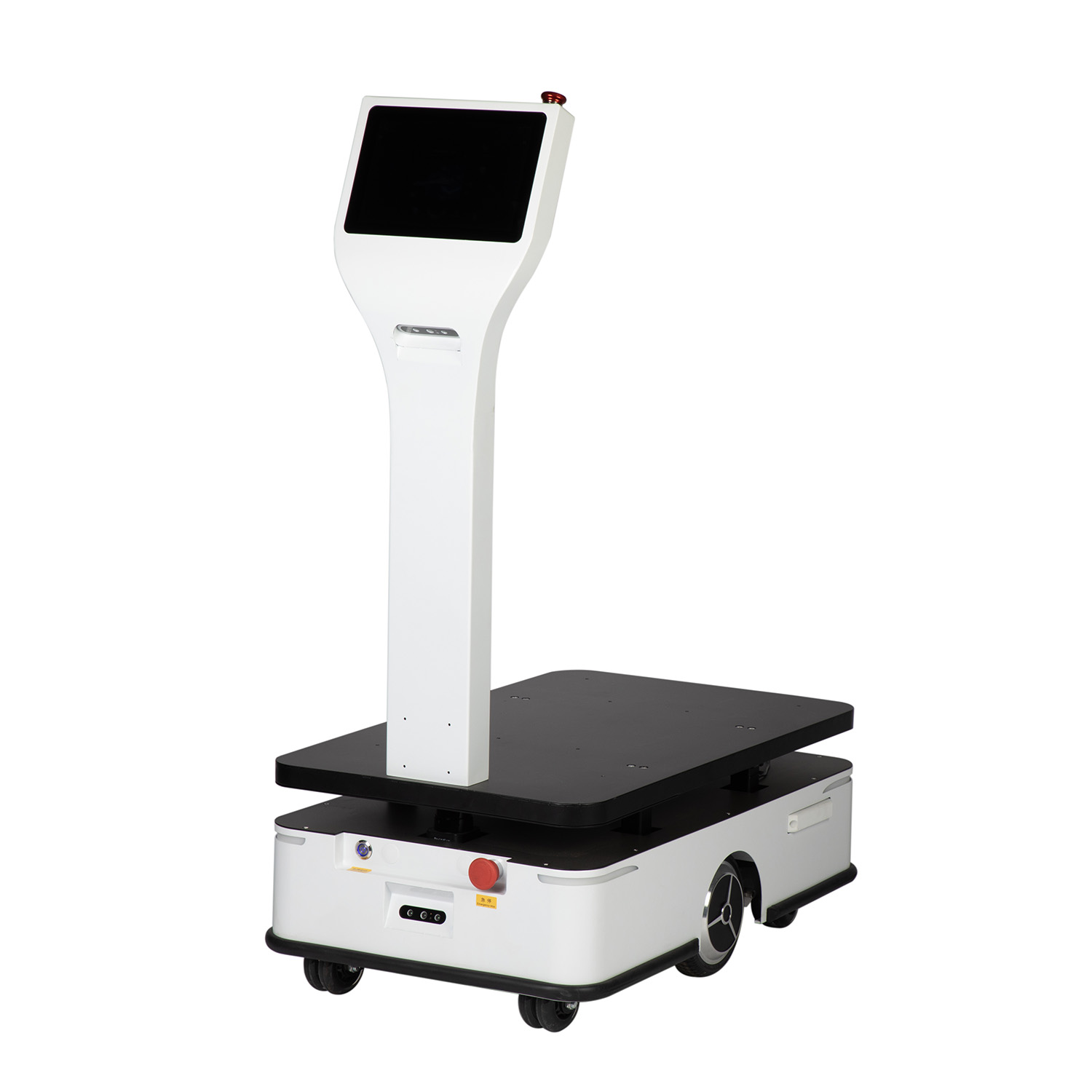 TZBOT Intelligent Warehouse Logistic Robot Unmanned Control System Customizable 80kg Payload agv Transfer Cart Slam Amr