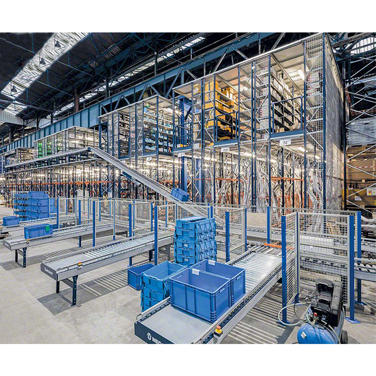 Pharmaceutical E-commerce Fulfillment Cold Chain Logistics ASRS Radio Shuttle Smart Intelligent Automated Warehouse System