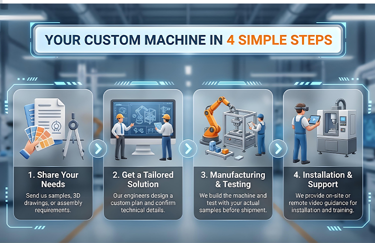 Flexible Production Power System New Energy Fully Customized Production Line Automatic Hardware Assembly Workshop Equipment