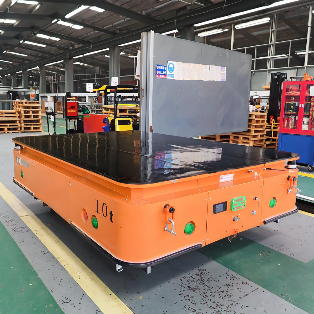 MRT Pallet Piggyback AGV Robot-Lithium Battery Laser Slam Navigation 20 Ton Load Capacity for Material Handling