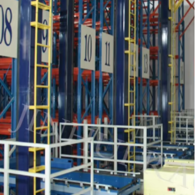 2025 Popular Trend Automation Logistics Warehouse System Asrs Racking Automated Storage and Retrieval System With Pallet Rack