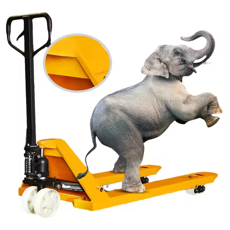 Good Price 2000 kg Pallet Jack Stacker Transpallet Manuale Hand High Lift Hydraulic Pallet Truck Trolley Lifter