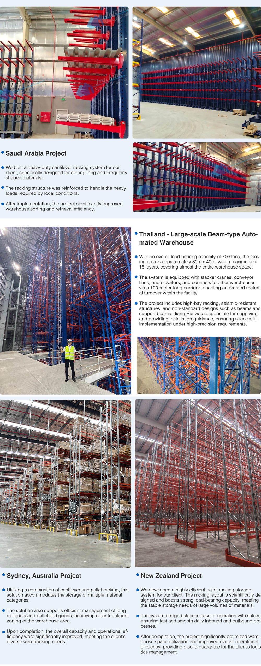 Automated Racks Structure