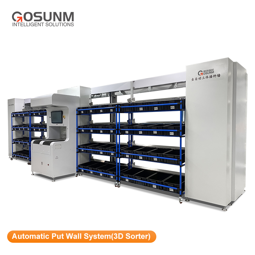 2025 AI-Vision 3D Put Wall Sorting Robot System | High-Precision Autonomous Order Consolidation Sorter for E-commerce &amp; 3PL