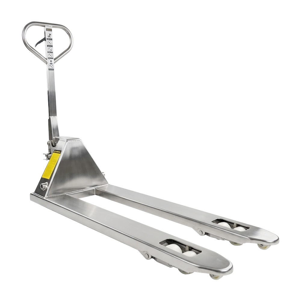 Industrial 304/316 Stainless Steel Manual Hydraulic Forklift Pallet Handling Equipment 2000KG-3000KG