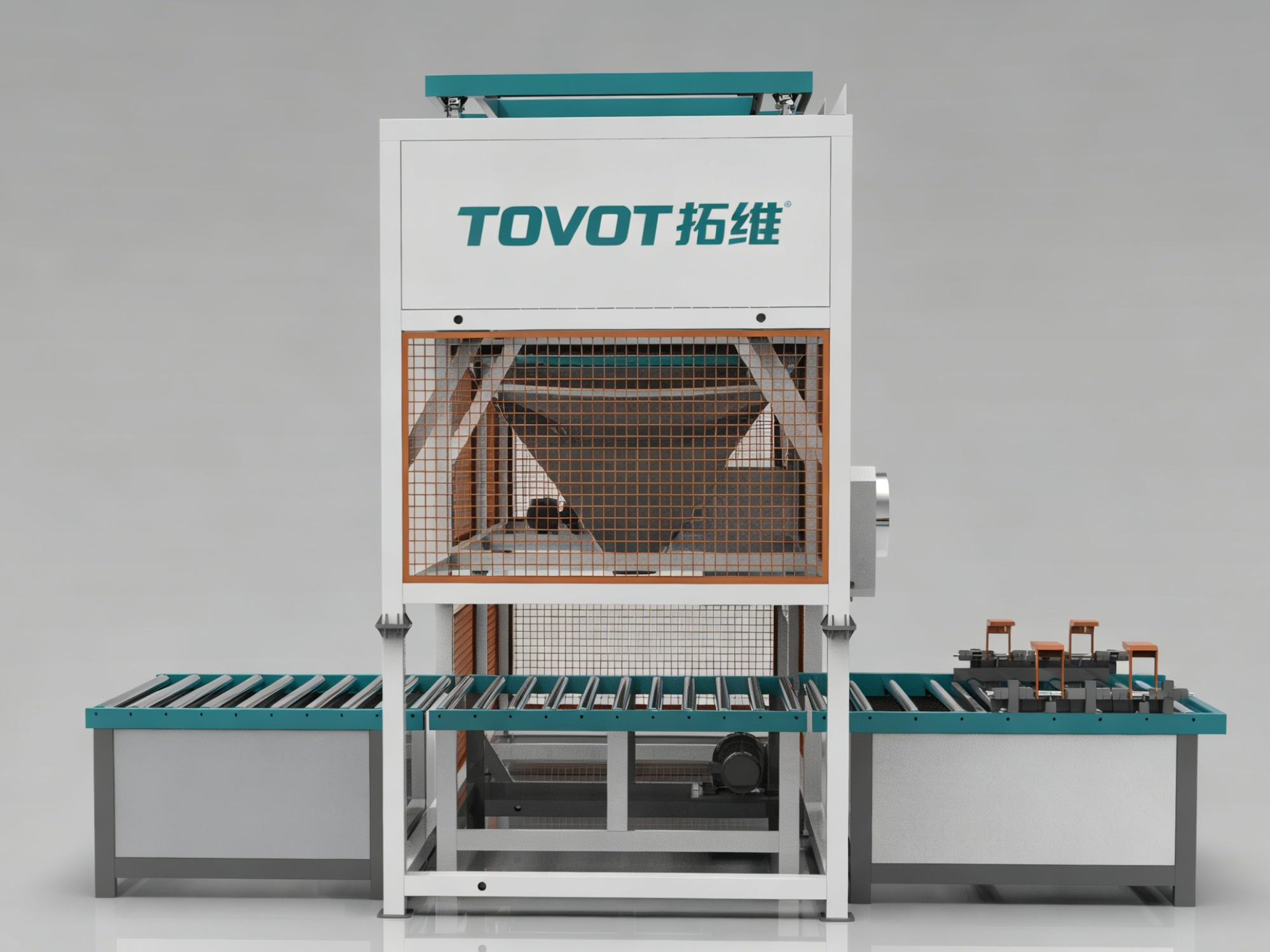Robot-Enabled Layer Picking &amp; Cutting Machine for One-Touch Start