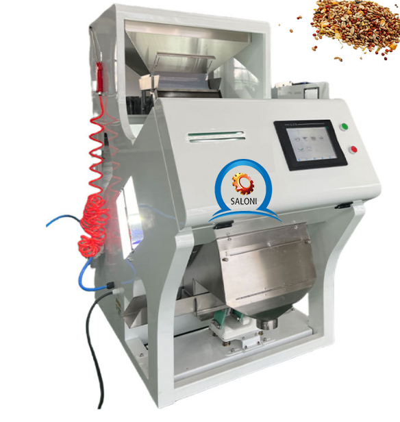 Smart AI Grain Color Sorter for Rice Wheat Corn Beans Industrial Automatic Sorting Machine