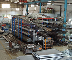 Raw material area