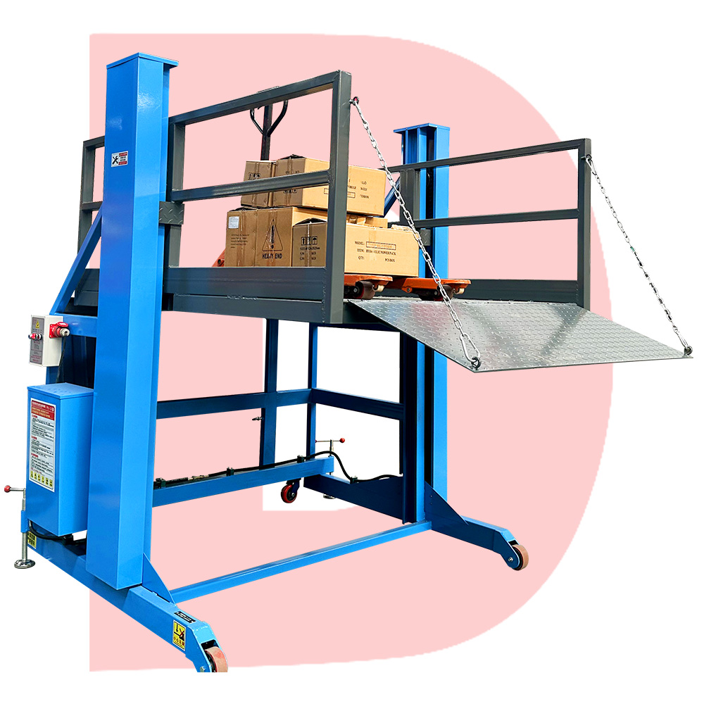 Hydraulic Mobile Loading Platform Lifting Equipment Container Dock Yard Ramp Truck Cargo Elevator