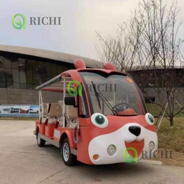 High Efficiency Children Like Electric Cartoon Sightseeing Bus Car for School Tour Theme Park Shuttle Transportation