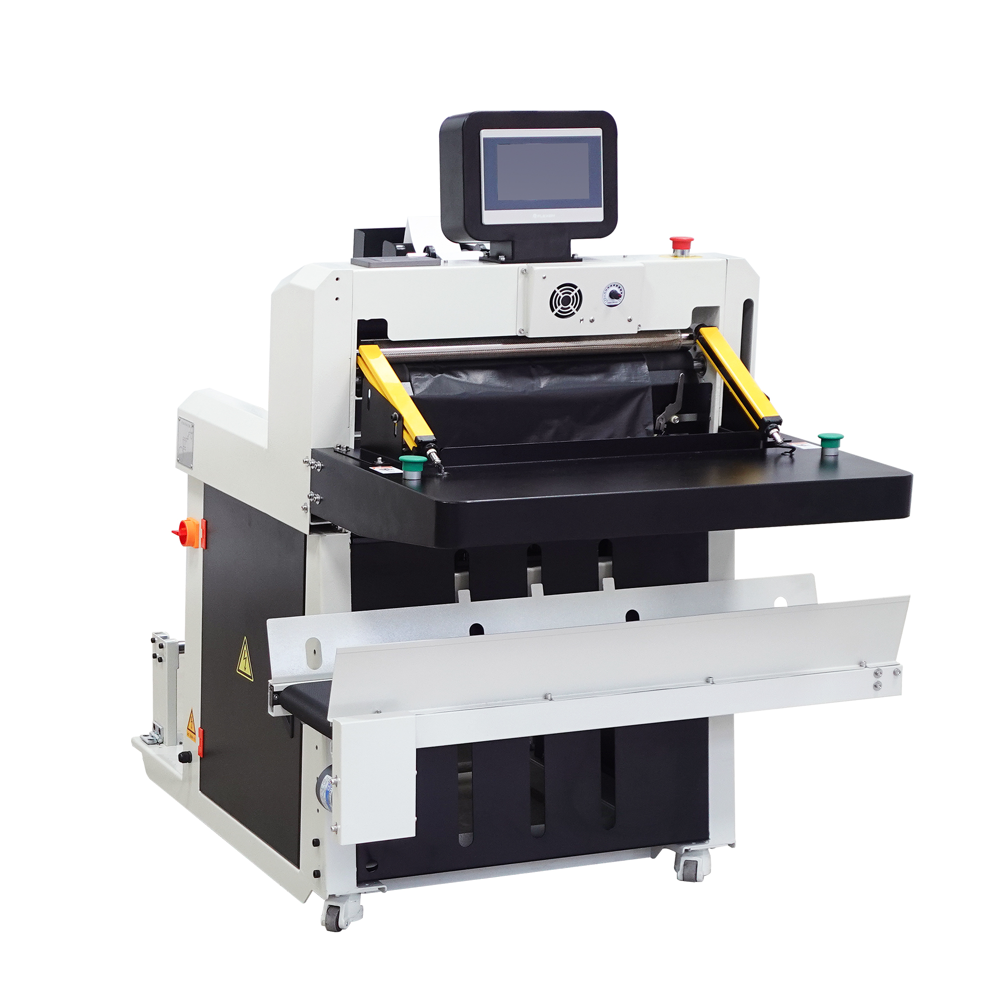 DND50I Ecommerce Order Fulfillment Courier Plastic Bags Labeling Bagging Packaging Machine With Incline Conveyor