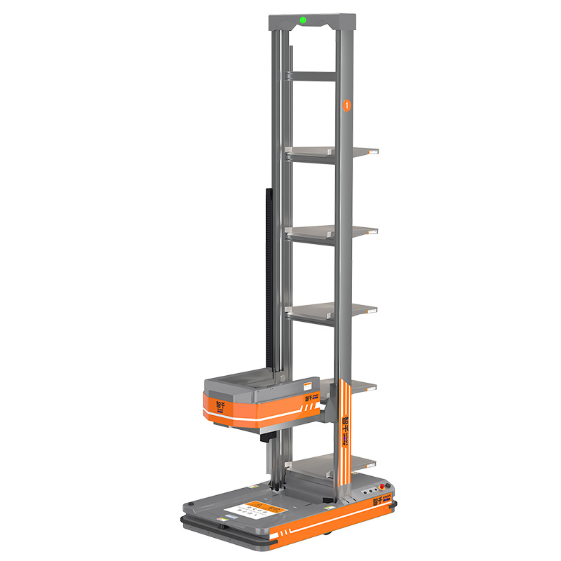 E-commerce Fulfillment Center Advanced Tote Shuttle AMR Robot Double Extension Automated Handling System