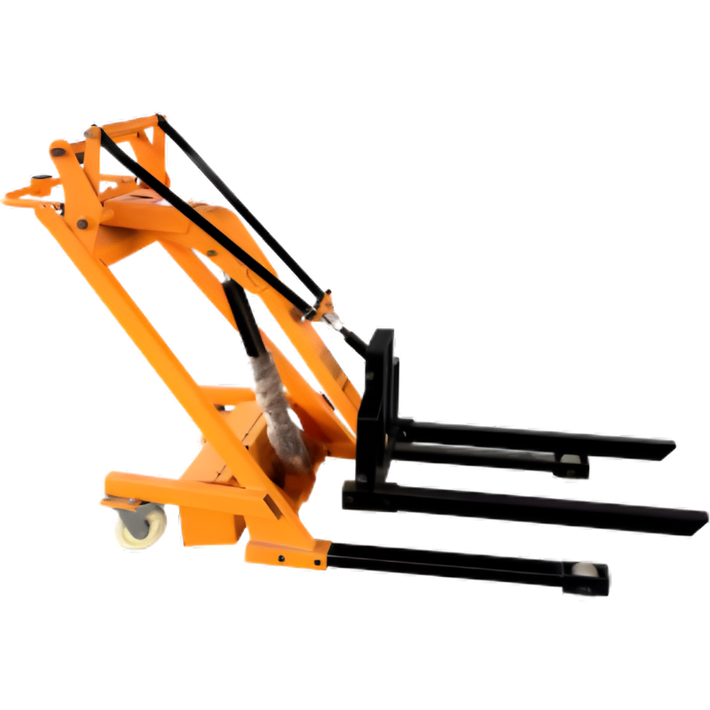 Best Selling Curved Arm Unloading Truck Articulated Arm Forklift Electric Stacker With Boom For Temporary Lifting Tasks