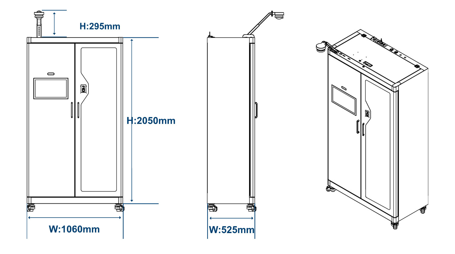 Factory Warehouse Management Automatically Smart Warehouse Storage Management System Software Locker Rfid Scanning Cabinet