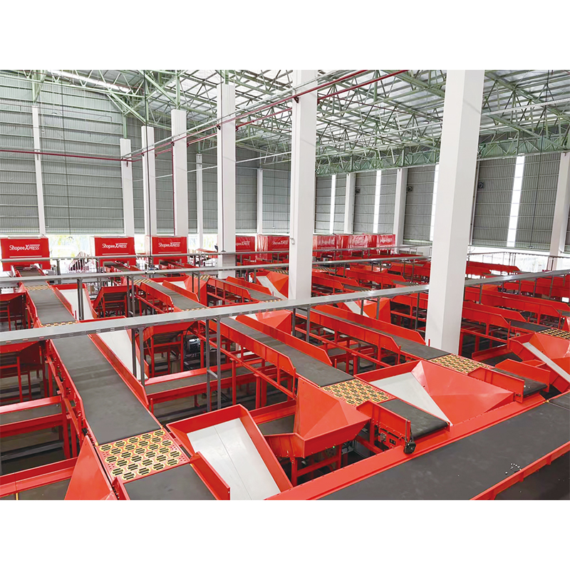 Adjustable Speed Intelligent Sorting Conveyor Multi Directional Diverter Sorting Machine for Material Classification