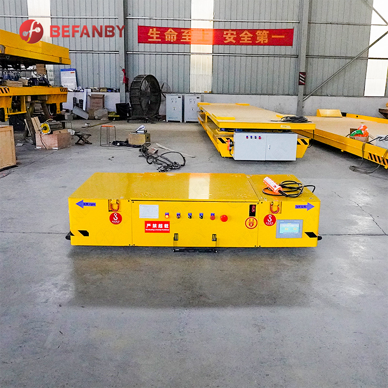 China Manufacturers 15Ton Warehouse Robot Transport AGV Automated Transfer Cart