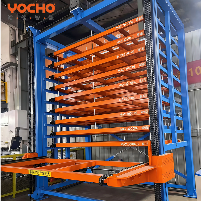Smart Warehouse Rack System Automatic Warehouse Intelligent Storage PLC Components Fully Automatic Sheet Metal Rack