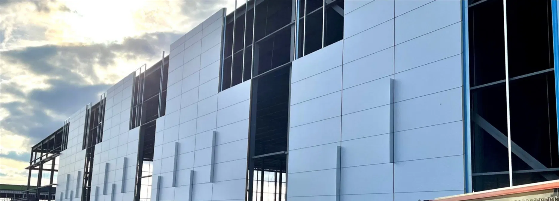 Automated Steel Structures Buildings Warehouse for Robotics Integration