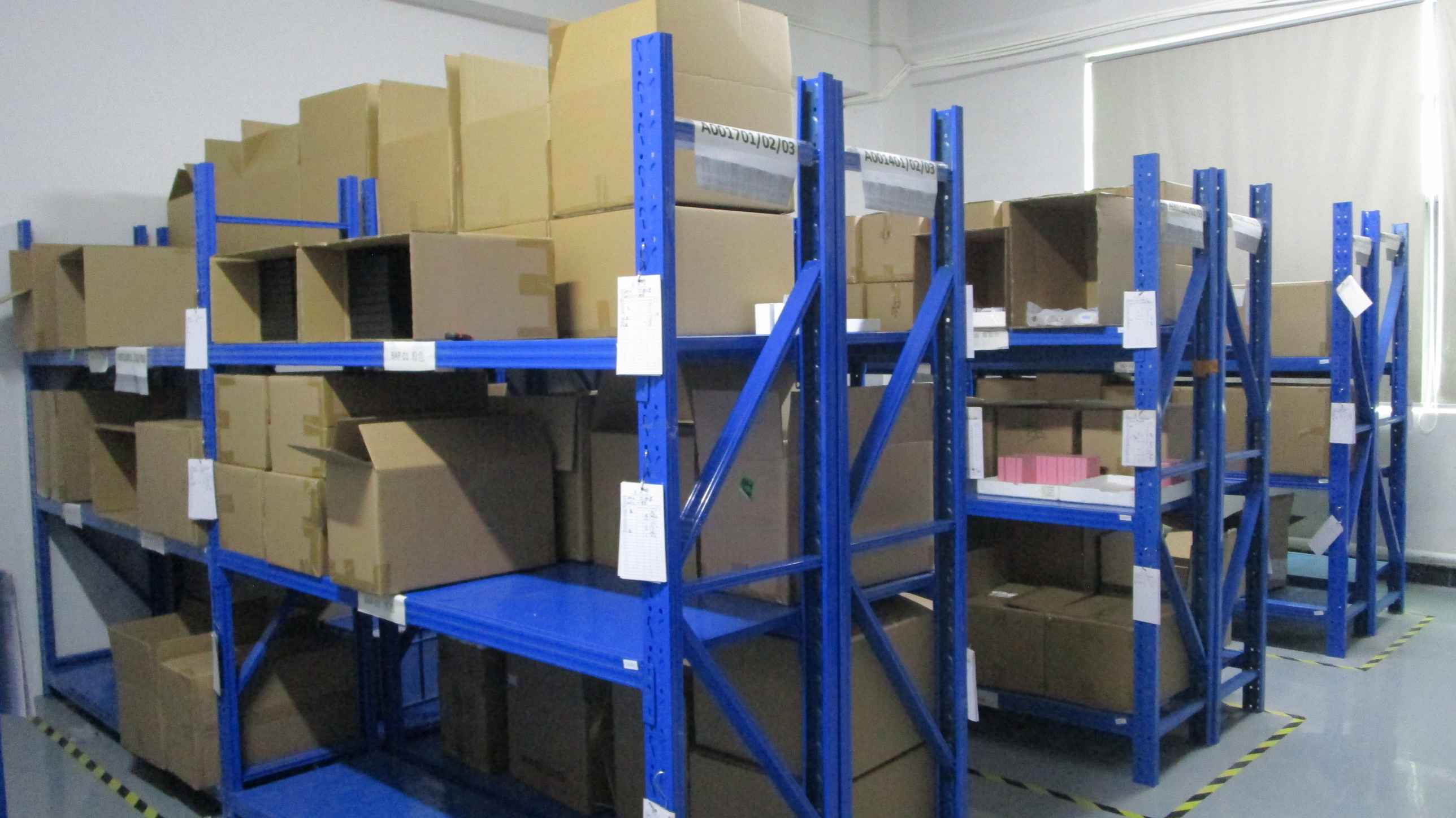 Finished beauty products ready for global shipment from Foshan factory