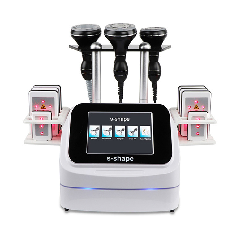 Ofan Multifunctional Cavitation 40K Laser Slimming Fat Reduction Machine Vacuum RF Cavitation SPA Equipment