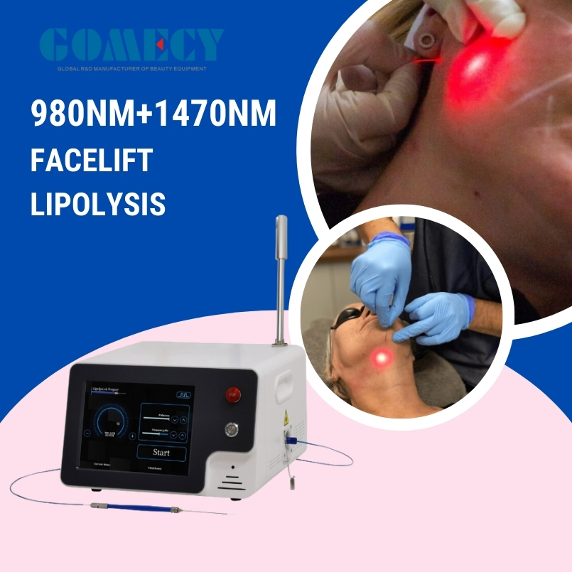 Peofessional 30W 980nm 1470nm Microsurgical Diode Laser Machine Aesthetic Laser System