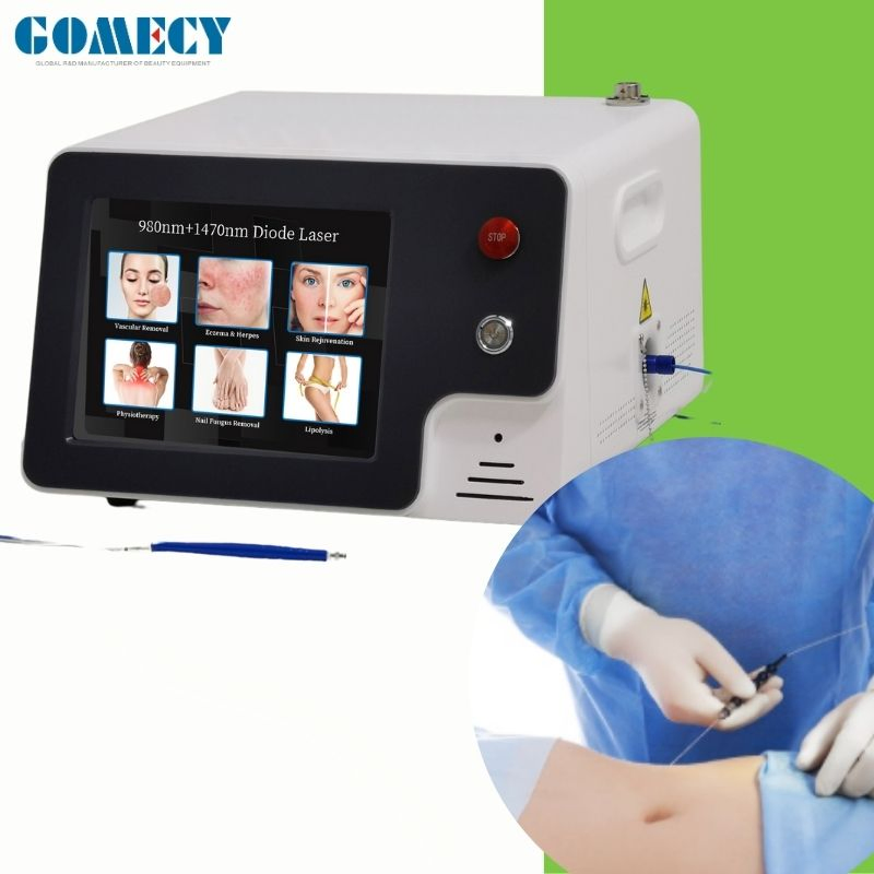 3 in 1 Triple-Wavelength 635/980/1470nm Laser System for Face Lifting Vascular Removal