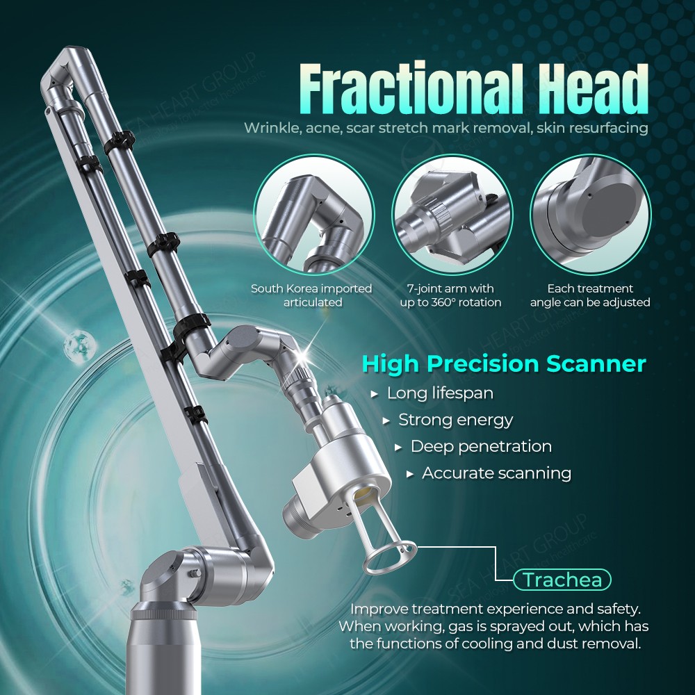 High Quality Newest Factory Price Ablative Co2 Fractional Laser Machine for Beauty Salon Equipment