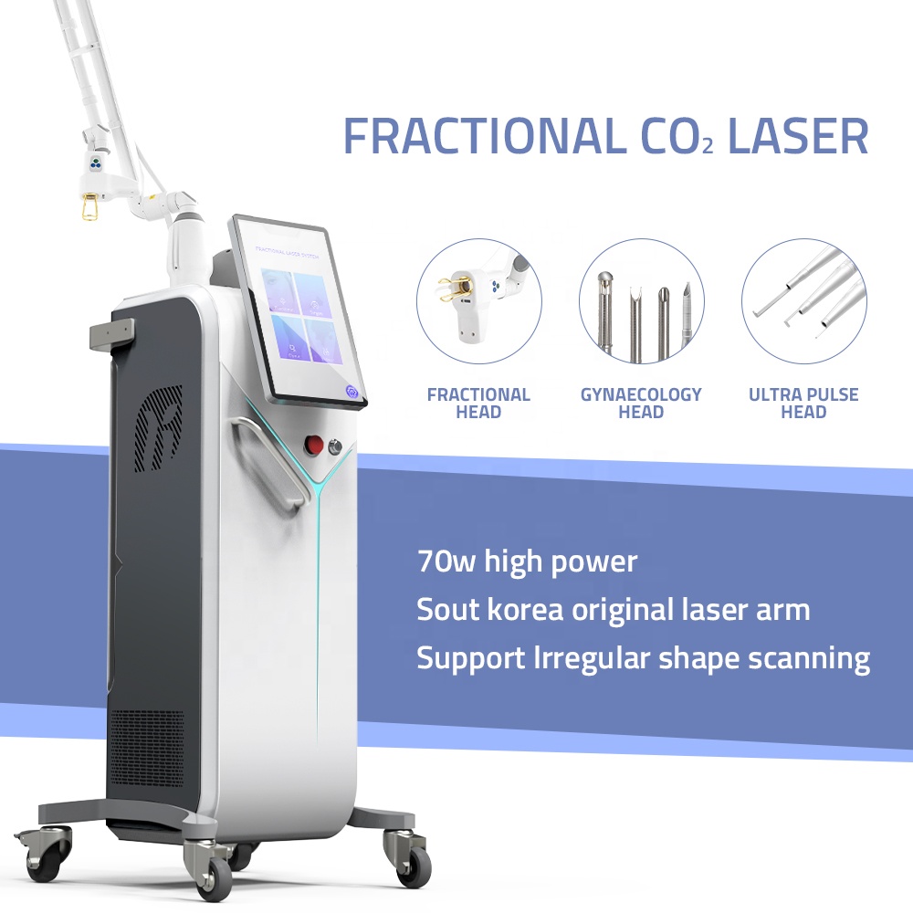 Co2 Fraccionado Laser Vaginal Lifting Tightening Smooth Burnt Scars Wrinkle Removal and Skin Rejuvenation Co2 Fractional Laser