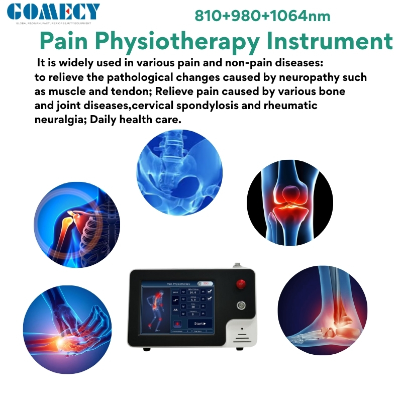Advanced Class IV Laser Therapy System 810 980 1064nm for Muscle Recovery and Healing