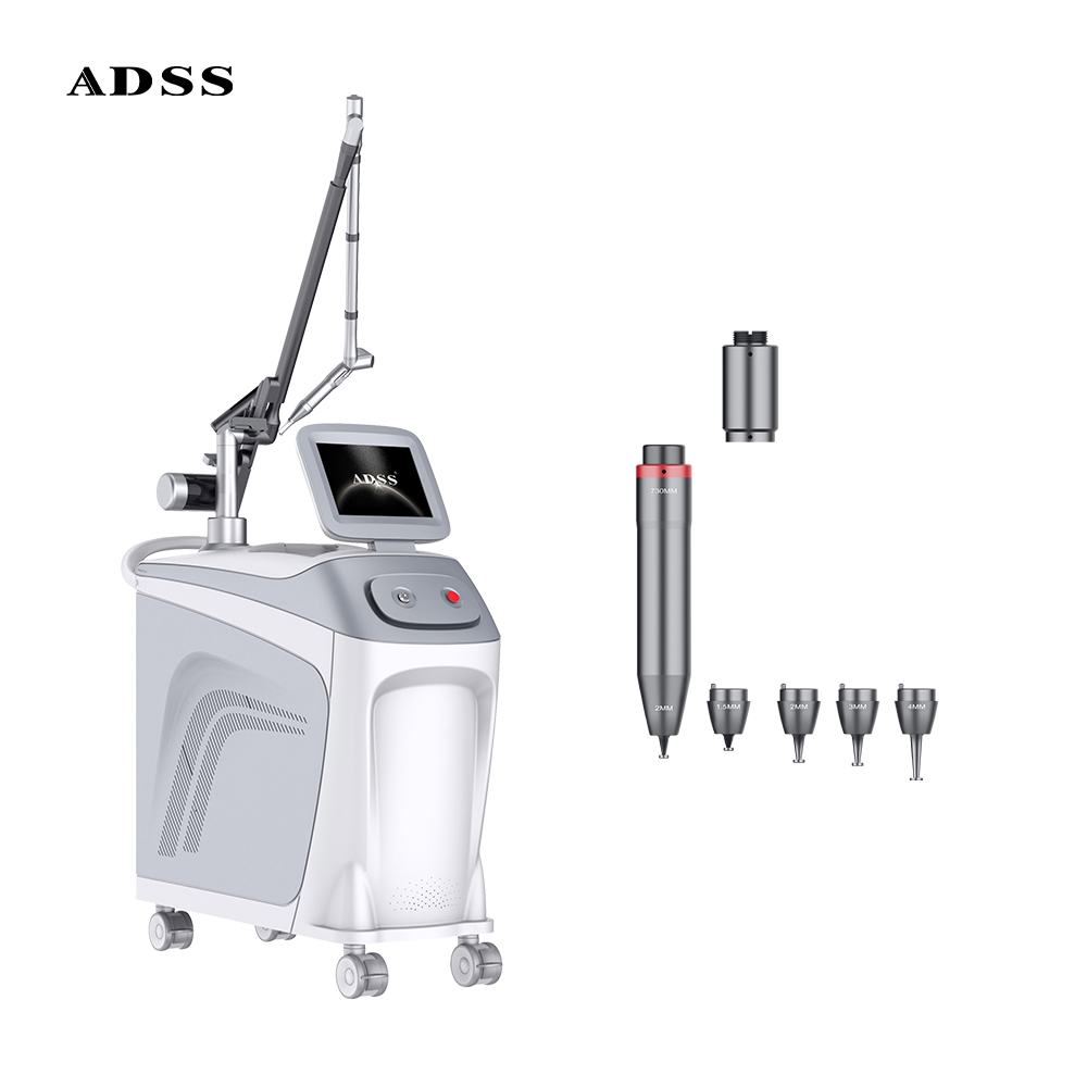 ADSS Latest Laser Make Energy Average Output Picosecond Laser Tattoo Removal Pico Laser Machine