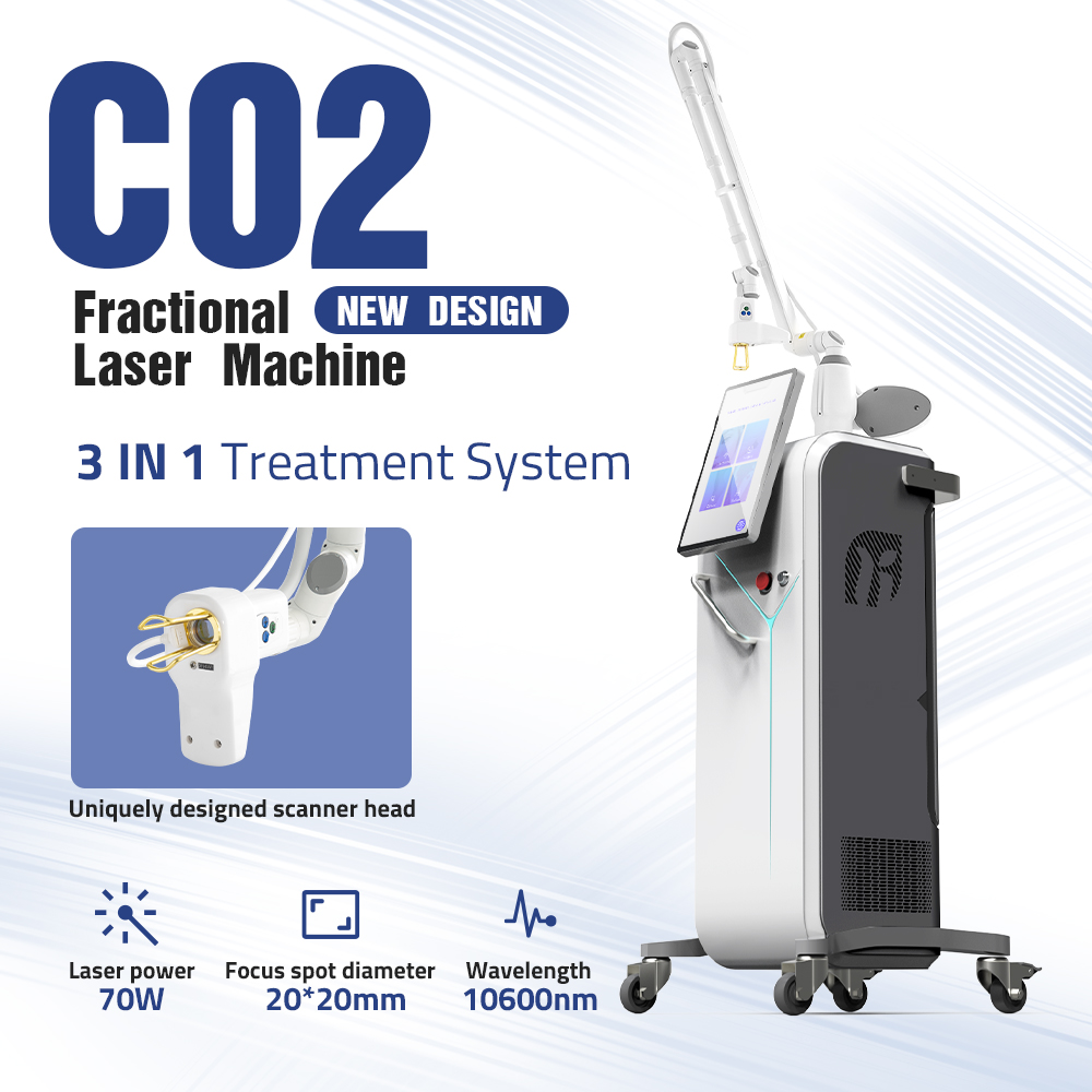 Co2 Fraccionado Laser Vaginal Lifting Tightening Smooth Burnt Scars Wrinkle Removal and Skin Rejuvenation Co2 Fractional Laser