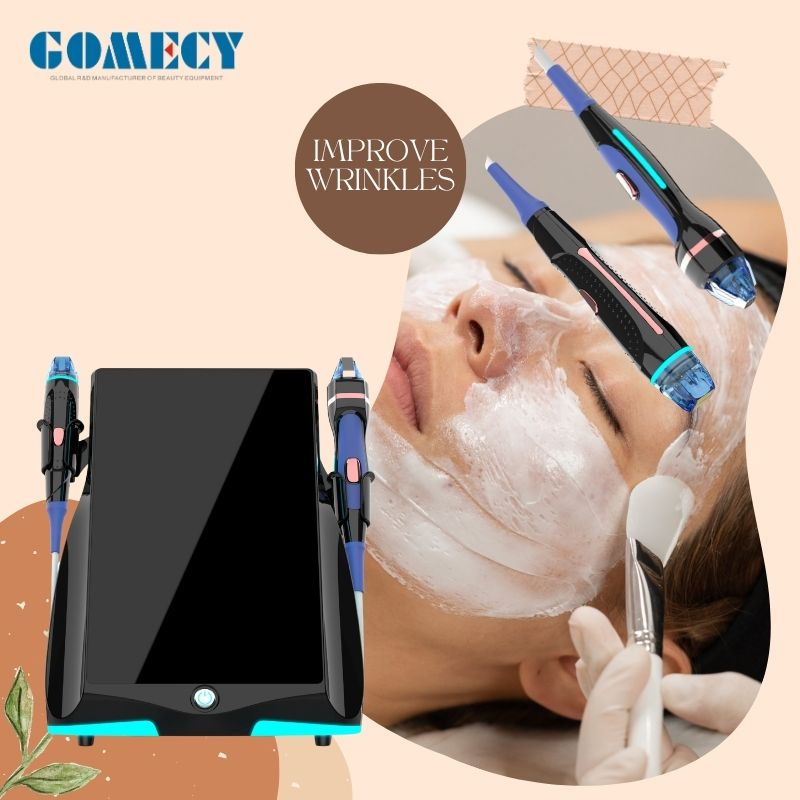 Professional Acne Scar Removal RF Microneedle System with Gold Plated Insulated Needles